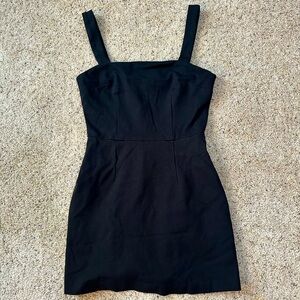 Target Strappy Black Mini Dress (with Pockets!)